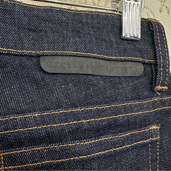 Stella McCartney Straight Leg Low Rise Denim Jeans - Picture 9 of 12